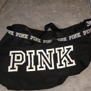 BRAND NEW pink duffel bag!